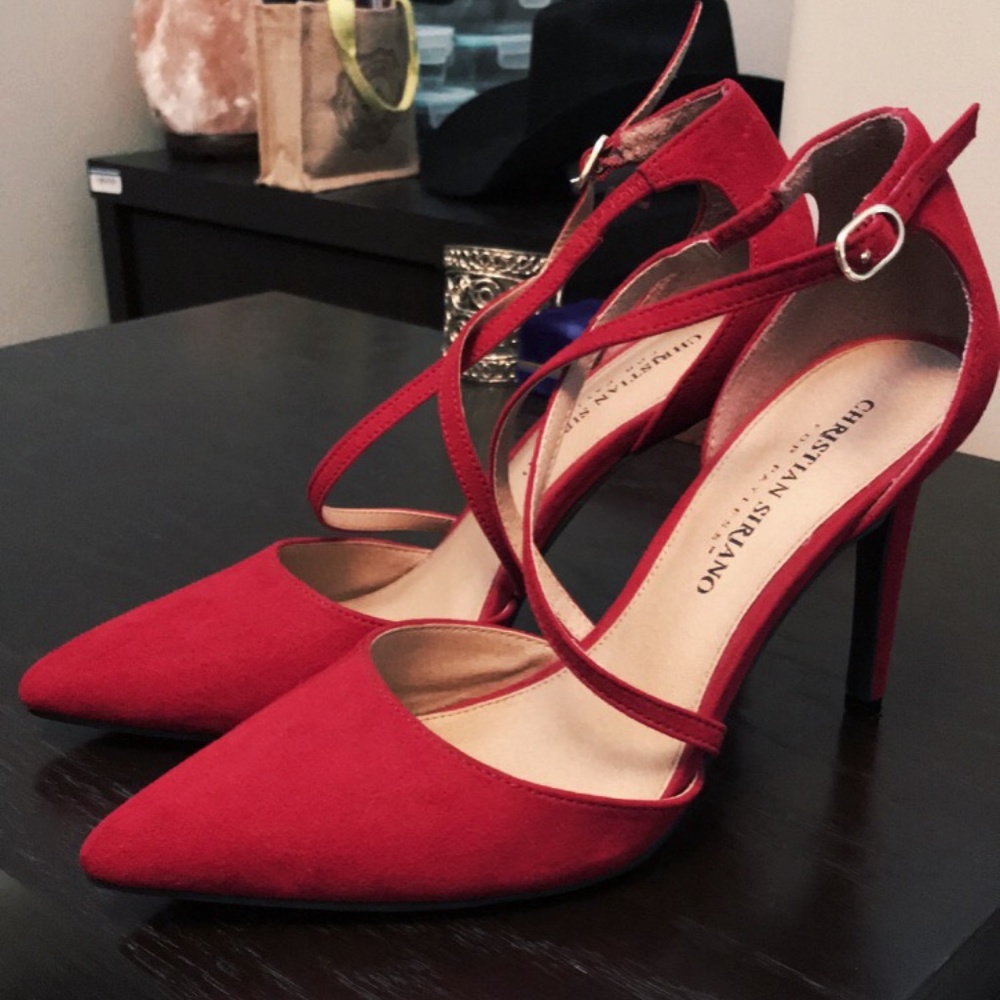 Red Christian Siriano Heels